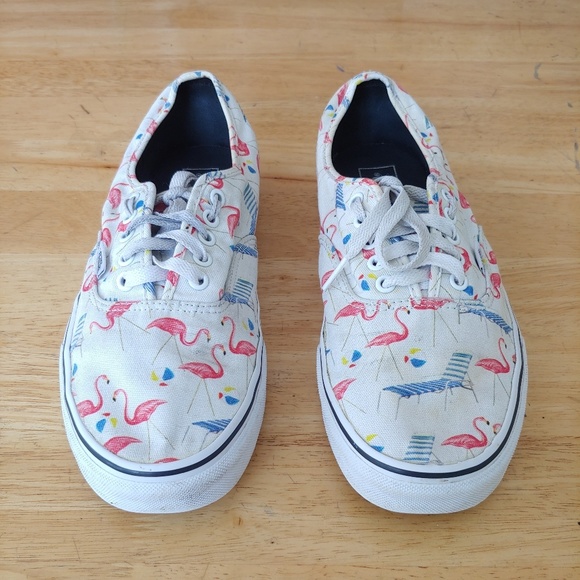 Vans Shoes - Vans. Flamingos and beach chairs print shoes